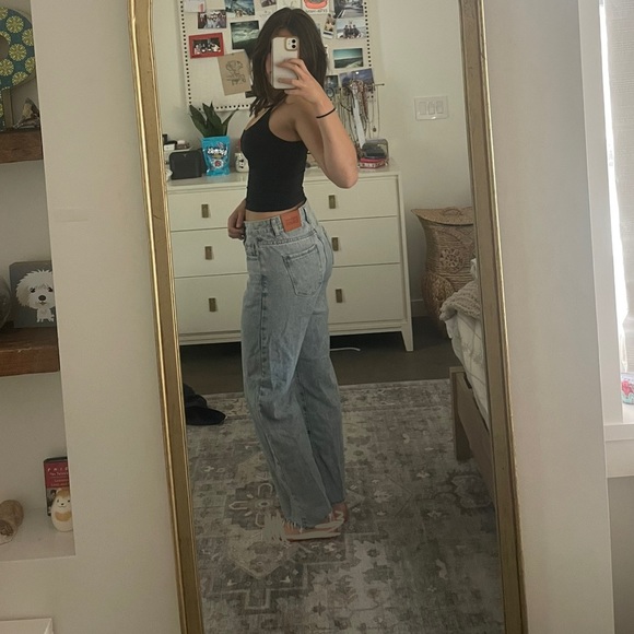 **SOLD**Princess Polly Kalinda Denim Jeans Size US 4 - Picture 2 of 3